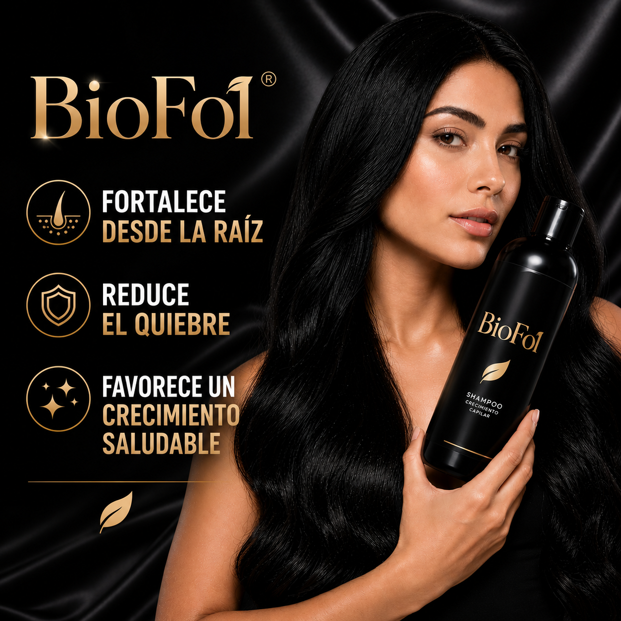 BioFol® Recupera un cabello más largo, fuerte y saludable desde la raíz