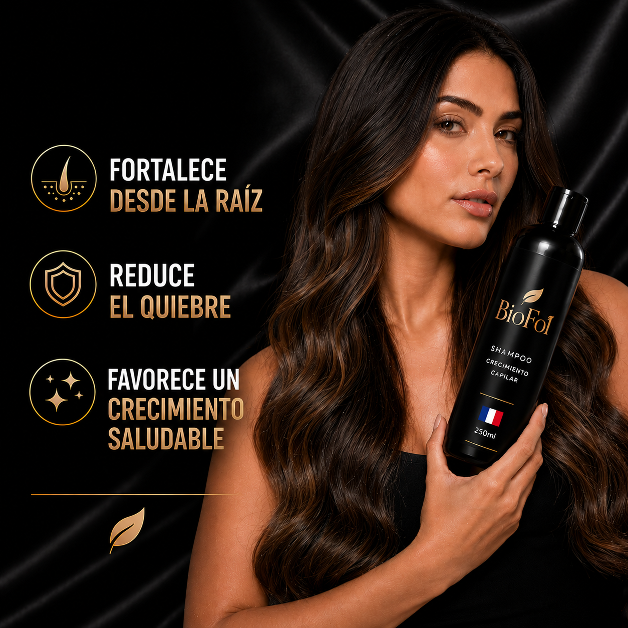 BioFol® Recupera un cabello más largo, fuerte y saludable desde la raíz